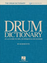 Drum Dictionary Percussion Book with Online Audio Access cover